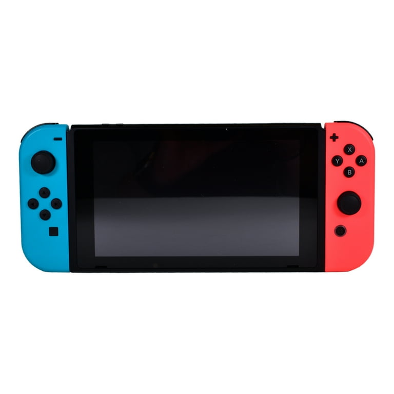 Restored Nintendo Switch 32GB Console Neon Red & Neon Blue