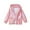 Holographic, variant on Jalioing Girl's Hooded Jacket Lightweight Zipper Up Coat Spring Fashion Holographic Jacket Outerwear for Kids
