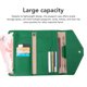 thumbnail image 3 of Porta Pasaporte RFID, Estuche Para Pasaporte De Cuero PU Impermeable Con Bloqueo RFID, Amplio Almacenamiento Para Documentos De Viaje Para Entusiastas De Los Viajes Hecho De, 3 of 7