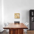 thumbnail image 3 of Global Gallery's 'Poppies on Gold I' by Luca Villa Stretched Canvas Wall Art, 3 of 4