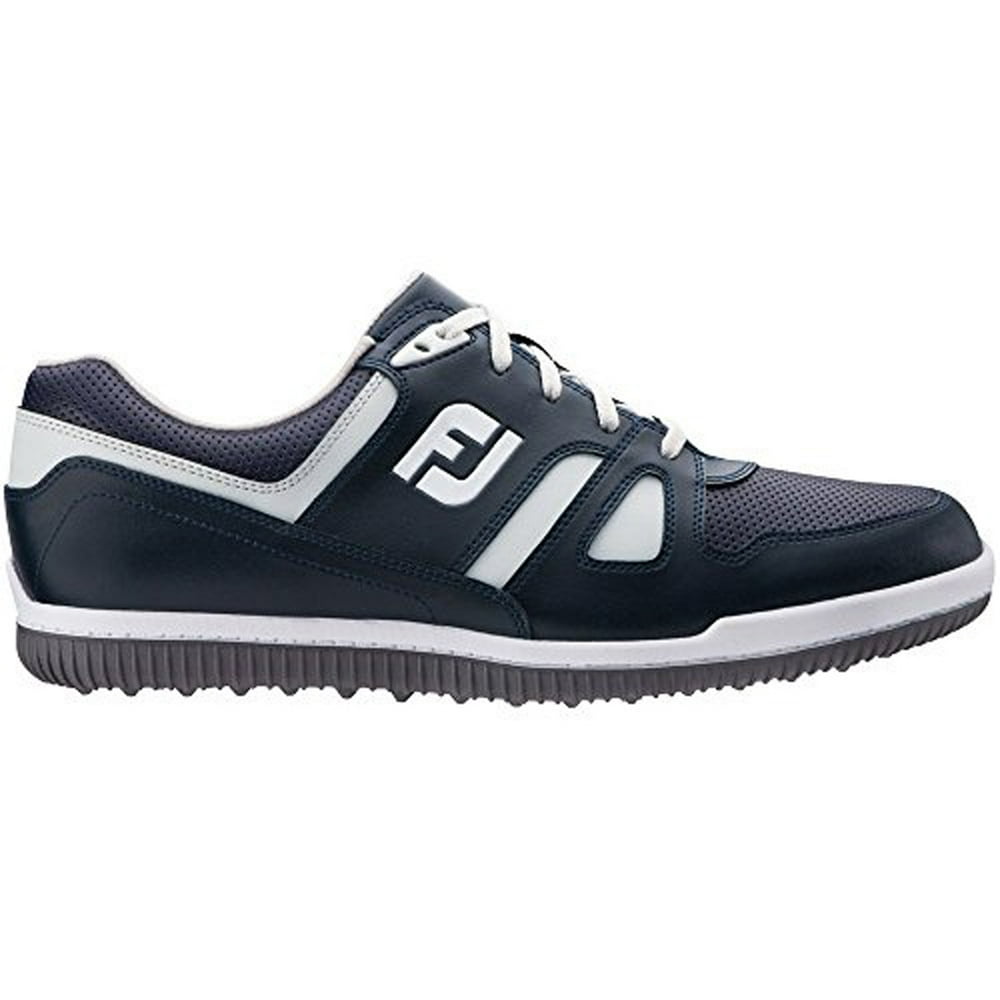 footjoy navy golf shoes