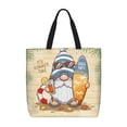 thumbnail image 1 of Easygdp Hello Summer Cute Gnome Bolsa Tote para Mujer, Bolso de Hombro para Trabajo, Playa, Viajes, Compras y Supermercado, 1 of 7
