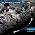 thumbnail image 2 of Manguera de Refrigerante de A/C para Mercedes-Benz E-Class 2010-2011 Línea de Manguera de Presión de Aire Acondicionado No. 2128307815 Caucho Hierro, 2 of 6