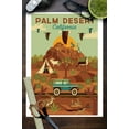 thumbnail image 3 of Palm Desert, California, Geometric (9x12 Wall Art Print, Home Decor), 3 of 3