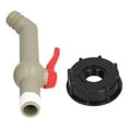thumbnail image 2 of Adaptateur IBC, Raccords Robinet d'Admission de Robinet d'Admission de Robinet de Vidange de Remplacement de Robinet d'Admission de 60mm pour le Carburant pour l'Huile, 2 of 8