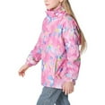 thumbnail image 4 of Besly Kid Girls Rain Jacket Rain Jacket Girls Rain Jackets Girls Lightweight Jacket Girl Rain Jacket Girls Rain Jackets Size 3-12, 4 of 10