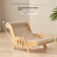 thumbnail image 2 of Wweixi Housse de Coussin Inclinable Inclinable pour Chat, Housse de Coussin, Housse de Coussin, Aiguisage des Griffes et des Poignées, Kaki, Lit de Table pour Chat, Sisal, 2 of 4