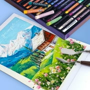 Paul Rubens Oil Pastels, 49 Colors Oilpastel + 2 White Soft and Vibrant, Suitable for Artists, Beginners, Students