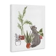 thumbnail image 2 of Stupell Industries Eclectic Curious Grey Cat Indoor Pet House Plant Scene Canvas Art, 16 x 20, by June Erica Vess, 2 of 7