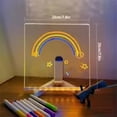 thumbnail image 2 of Tablero de notas LED con flores 2025 Pizarra de dibujo LED brillante M, 2 of 5