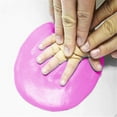 thumbnail image 3 of 4PCS20g Baby Care Hand Foot Inkpad Soft Clay Washless Footprint Mud (Pink), 3 of 7