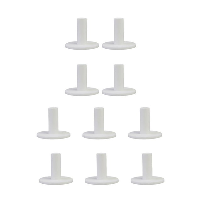 10 Uds Soportes de Tee de Golf shamjiam portátiles reutilizables 45mm