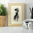 thumbnail image 6 of Feather Hat II -Framed Print w/glass-Natural Wood, 6 of 8