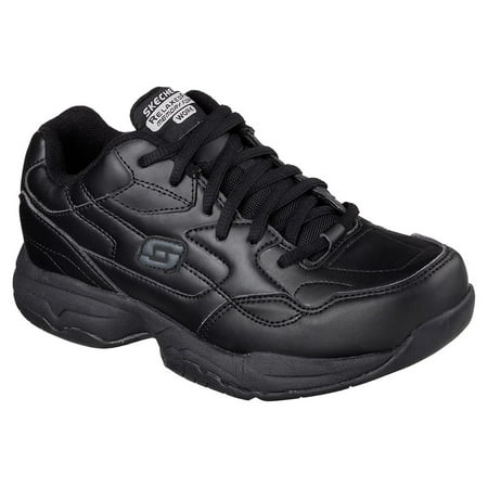 Skechers Work Women's Relaxed Fit Felton - Albie Slip Resistant Work Shoes - Wide Available