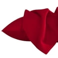 thumbnail image 4 of Lorviah Cotton Body Pillowcase - Ultra Soft & Luxurious 20"x54" Body Pillow Cover with Envelope Closure - 1 Pack - Red, 4 of 6