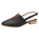 thumbnail image 2 of Zapatos planos puntiagudos para mujer, zapatos casuales tejidos, sandalias cómodas sólidas, zapatos Wmkox8yii shjk6659, 2 of 4