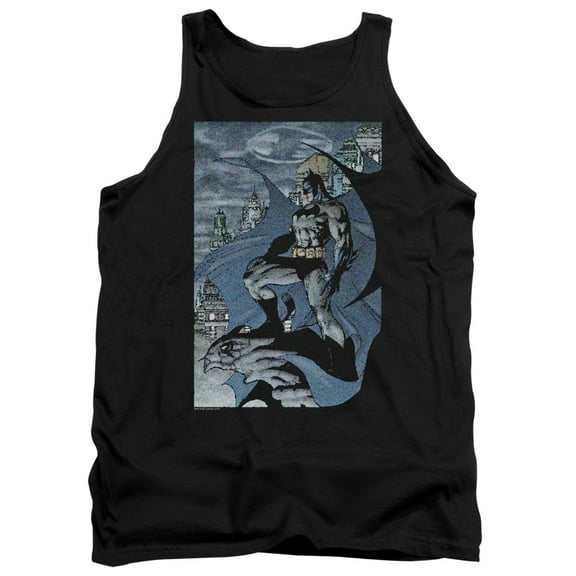 Batman Seurbat Adult Tank Top Black