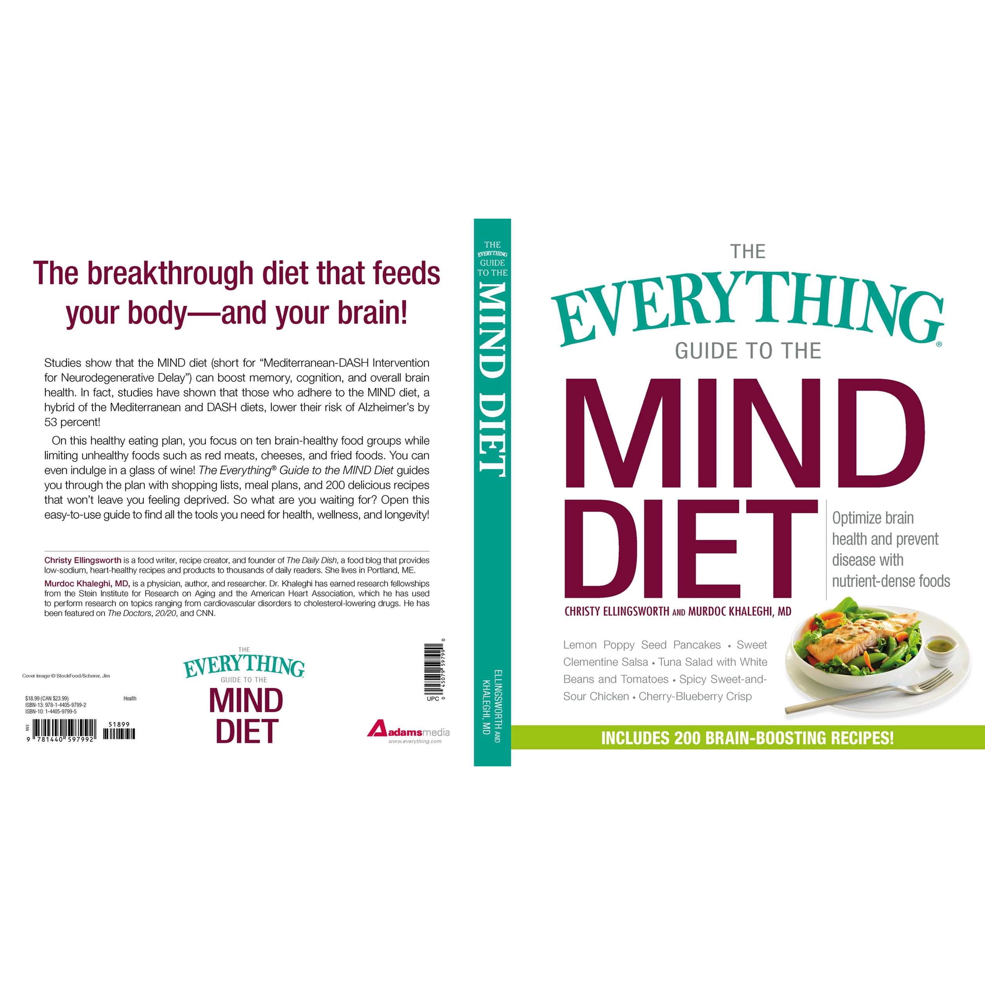 Everything® Series: The Everything Guide to the MIND Diet : Optimize Brain Health and Prevent Disease with Nutrient-dense Foods (Paperback)