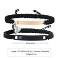 thumbnail image 2 of VNOX Personalized Couple Bracelet Couple Bracelets Set Mutual Attraction Relationship Bracelet Personalized Gift for Men Women, 2 of 7