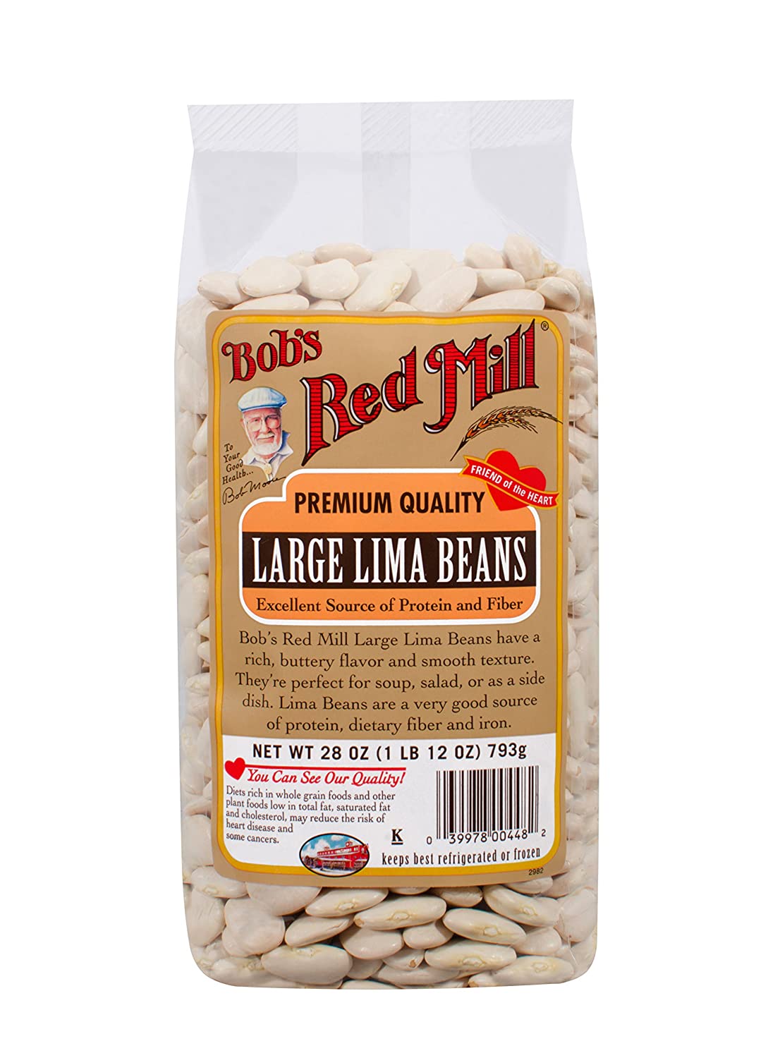Bobs Red Mill Large Lima Beans, 28-ounce - Walmart.com - Walmart.com