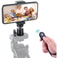 thumbnail image 1 of IBAOLE Swivel Mini Tripod Ball Head with Bluetooth Remote for iPhone/Samsung, Wrist Strap Included, 1 of 8