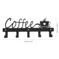 thumbnail image 2 of KAKOWELY Soporte De Pared Para Tazas De Café Negro Con Para Cocina Y, 2 of 6