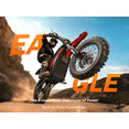 thumbnail image 2 of ENGWE Electric Dirt Bike for Adults with 45 Mph& 220Nm E-Bike up to 60 Miles Range off Road Ebike with 52V 27AH Battery Mountain E Bike，Red, 2 of 13