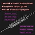 thumbnail image 4 of New Mic Sport Headset with Microphone Wired Earphone Headphones BLUE, 4 of 8