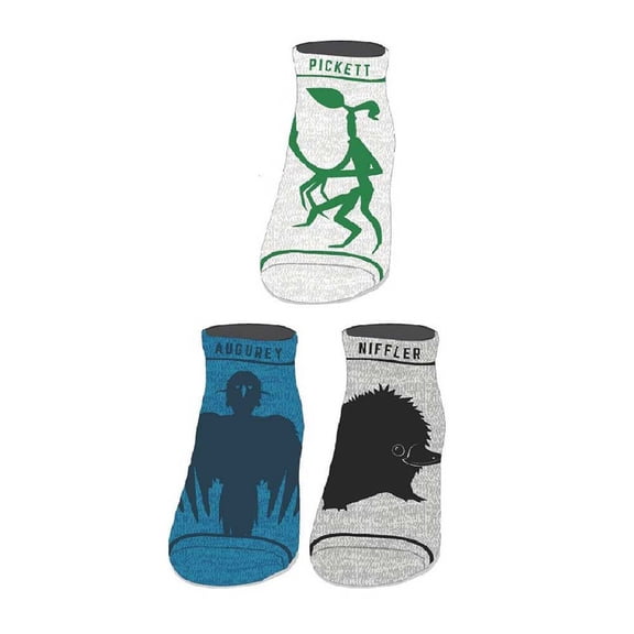 Fantastic Beasts 3 Pair Youth Ankle Socks