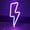 Purple, variant on , Led Neon lighting led Wall Decor, USB Powered for Bedroom, kids children room, Living Room, Bar, Party, Wedding -