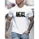thumbnail image 1 of Camiseta cómoda con estampado "ANIMAL" para hombre, ropa de verano para exteriores, camisetas informales, 1 of 5