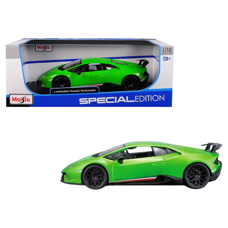 Lamborghini Huracan Performante Metallic Green 1/18 Diecast Model