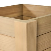 Better Homes & Gardens 16 in Tall Wood Planter