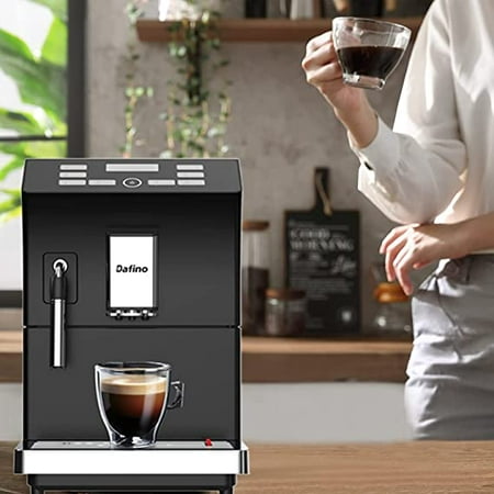 

Dafino-205 Fully Automatic Espresso Machine Stainless Steel Home Commercial Office All-in-One Coffee Machine Black