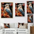 thumbnail image 4 of Designart "Soft Hues Summon Bird Melody" Animals Bird Picture Framed Canvas Wall Art, 4 of 5