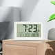 thumbnail image 2 of Reloj digital, relojes de escritorio modernos, repetición, hora, semana, fecha, temperatura y humedad. Blanco, 2 of 7
