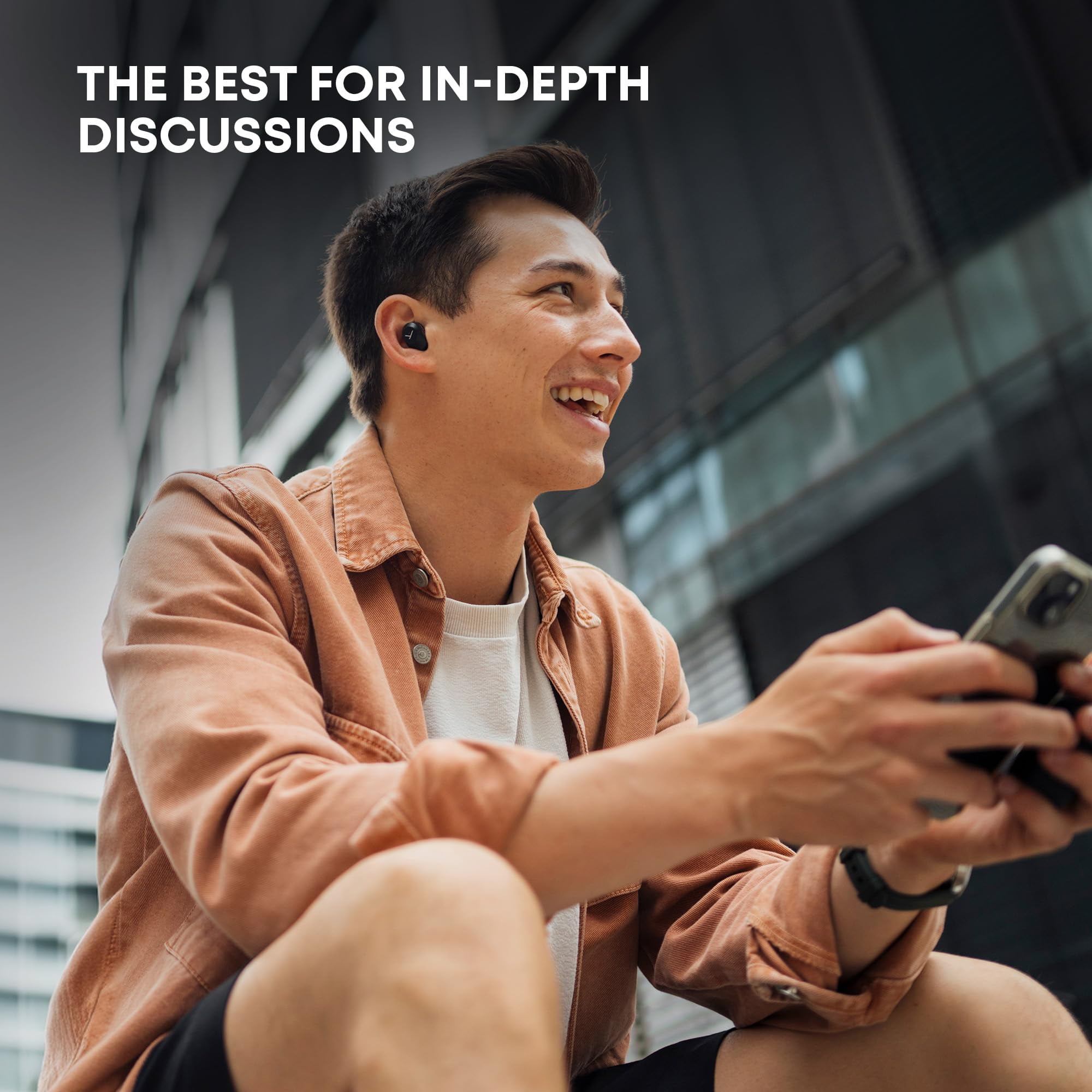 beyerdynamic Amiron 300 True Wireless Noise Cancelling Earbuds, Multipoint Bluetooth® 5.3 with Active Noise Cancellation, up to 10 Hours of Battery Runtime, Cream