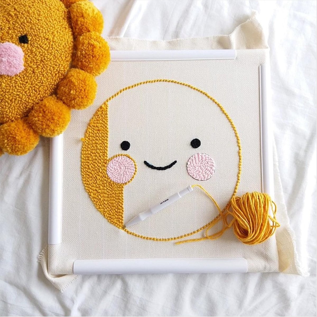 3-Pack Square Embroidery Hoops Hoops Punch Needle Hoops Embroidery Quilting Frame,As Shown