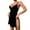 Black, variant on Leather Sexy Lingerie For Women Bustier Lingerie For Women Push Up Slit Panties Sexy ValentineOpen Crotch Plus SizeRobe Womens Summer Bodysuit Lace Sleepwear Plus Size Micro Bikini Womens Sheer Mesh T