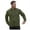 Green, variant on Men's Casual Jackets Men's Solid Color Suede Lightweight Stand Up Collar Zipper Cardigan Jacket Comfortable Loose Business Casual Design