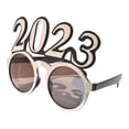 thumbnail image 3 of 2023 Gafas divertidas, Suministros de favores de Feliz año Nuevo, Decoraciones de accesorios de fotos, Gafas de fotos de año Nuevo para Argén Macarena anteojos de año nuevo, 3 of 8
