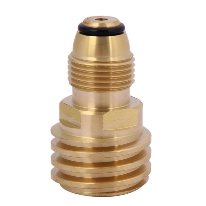 Converts Propane LP TANK POL Service Valve to QCC Outlet Brass Refill HOT SALE I9X2
