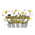 thumbnail image 1 of 1Pcs Backdrop Banner Super Soft Wear Resistant Polyester Congrats Grad Party Banner Decorations  Photography Prop for School, 1 of 10