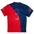 thumbnail image 3 of Dominican Republic Team Men's Headgear Classics 1990 World Cup Soccer Jersey (X-Small, Blue/White/Red), 3 of 5