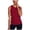 Wine, variant on Tank Tops for Women Camisole Open Back Yoga Clothes Muscle Athletic Tank Undershirts