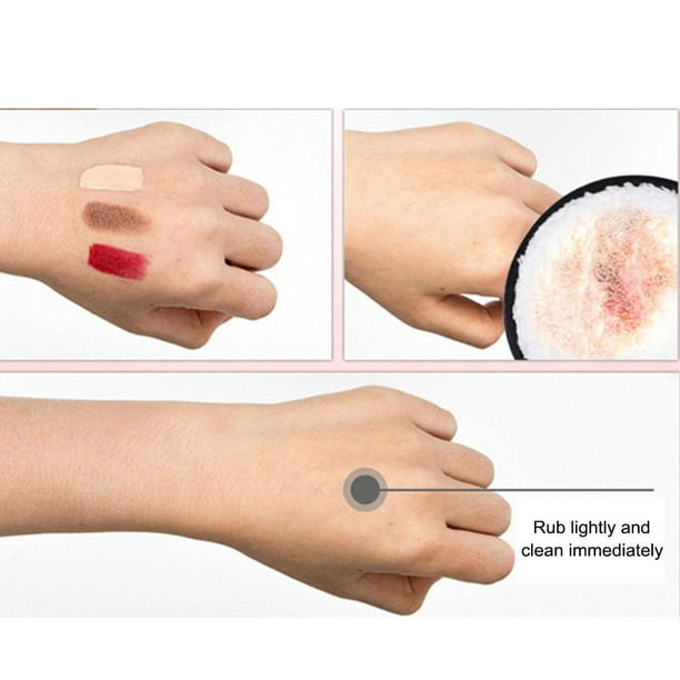 Las personas perezosas quitan el maquillaje lavar la cara agua