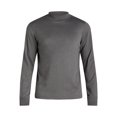 thumbnail image 5 of George Men's and Big Men's Interlock Mock Neck Shirt with Long Sleeves, Sizes S-3XL, 5 of 5