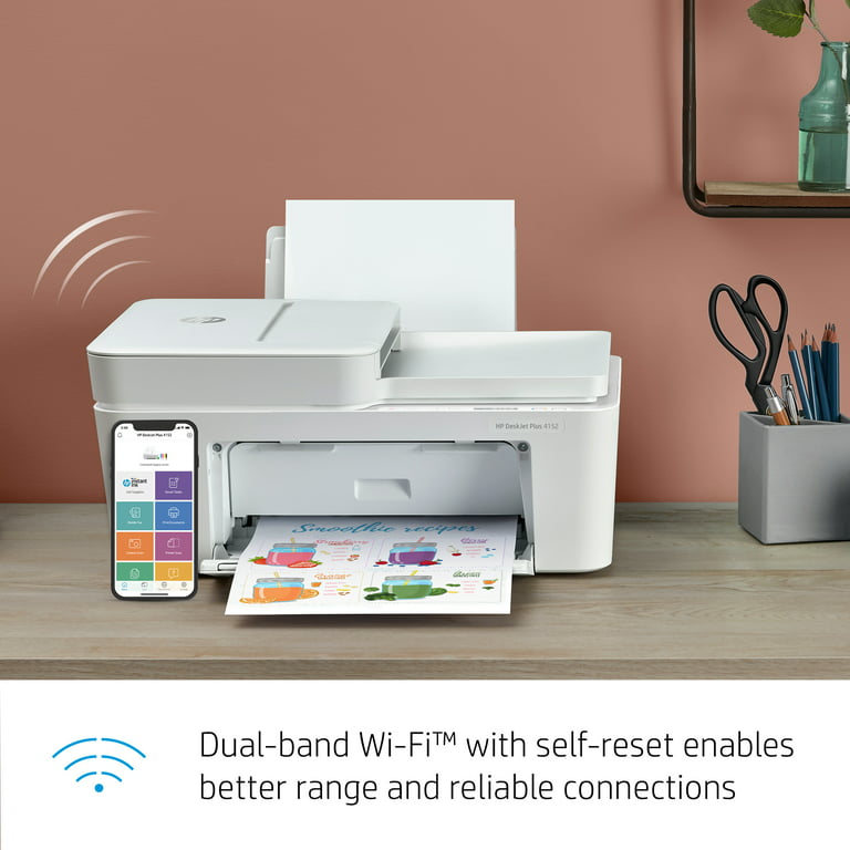 HP Deskjet 2700 All-In-One Printer Series: Wireless, Print, Copy, Scan, PDF, Wi Fi