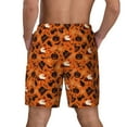thumbnail image 2 of Lsque Mens Swim Trunks Retro Halloween Pattern - Bathing Suit Compression Liner - Beach Swim Shorts Swimwear - (S-3XL) - Stretch Quick Dry -, 2 of 9
