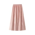 thumbnail image 3 of Jupe de Noël pour Femmes, Jupe de Table à Franges Roses, Ensemble Crayon Mini pour Garçons, Floral Décontracté pour l'Été, Design Réversible Polyvalent pour Tenues Quotidiennes, Rose Taille Unique, 3 of 6